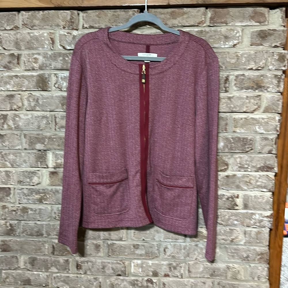 Liz Claiborne Red jacket.